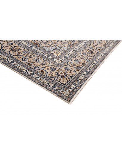 Tappeto Kashan Persia beige grigio 250x353