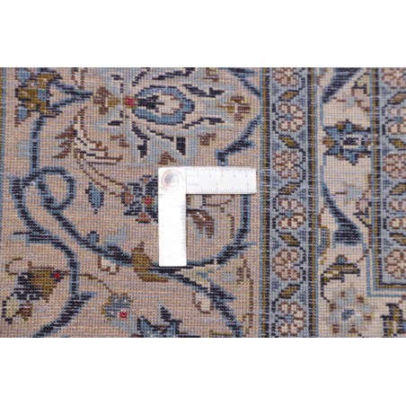 Tappeto Kashan Persia beige grigio 250x353