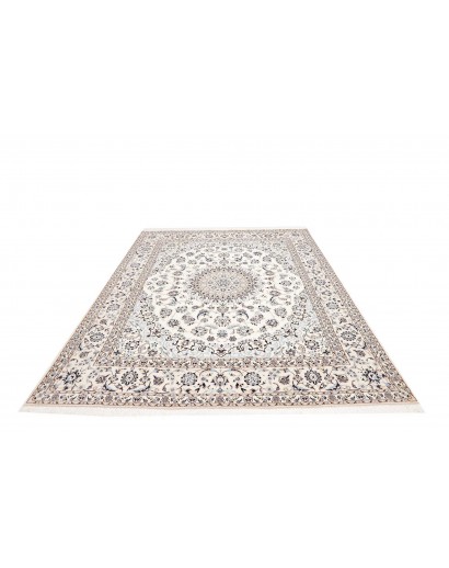 Tappeto Nain 6La Persia bianco grigio 207x260