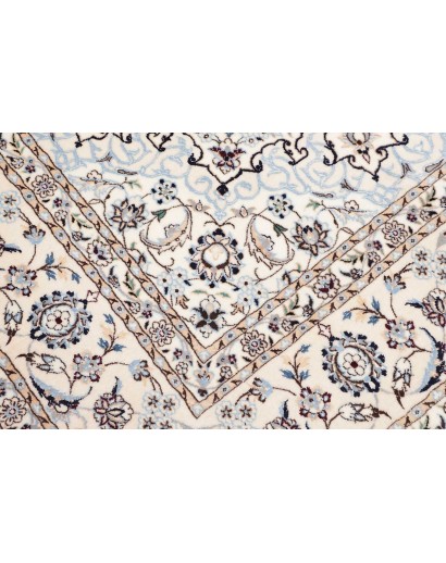Tappeto Nain 6La Persia bianco grigio 207x260