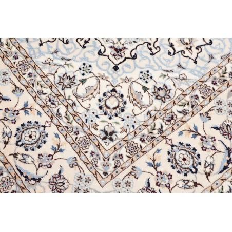 Tappeto Nain 6La Persia bianco grigio 207x260