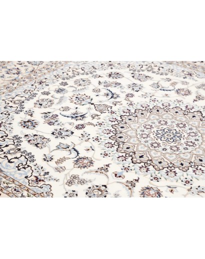 Tappeto Nain 6La Persia bianco grigio 207x260