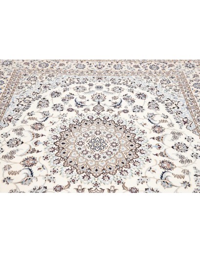 Tappeto Nain 6La Persia bianco grigio 207x260