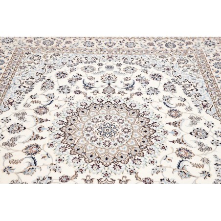 Tappeto Nain 6La Persia bianco grigio 207x260