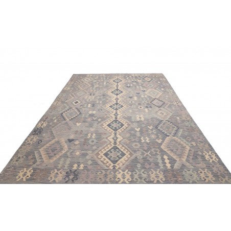 Tappeto Kilim Afghanistan azzurro 245x337