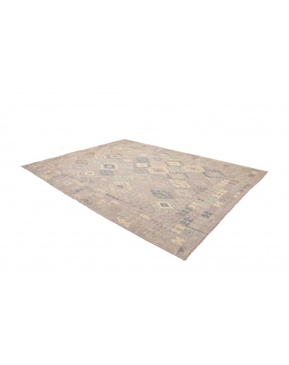 Tappeto Kilim Afghanistan azzurro 256x342