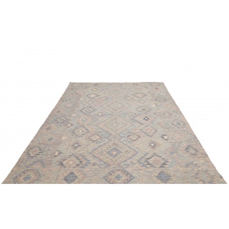 Tappeto Kilim Afghanistan azzurro 201x293