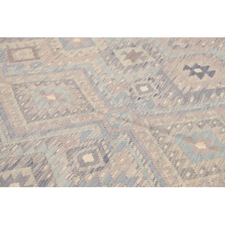 Tappeto Kilim Afghanistan azzurro 201x293