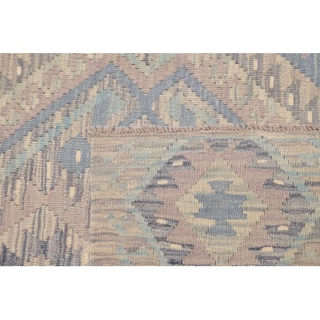 Tappeto Kilim Afghanistan azzurro 201x293