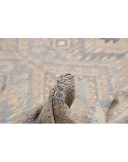 Tappeto Kilim Afghanistan azzurro 201x293