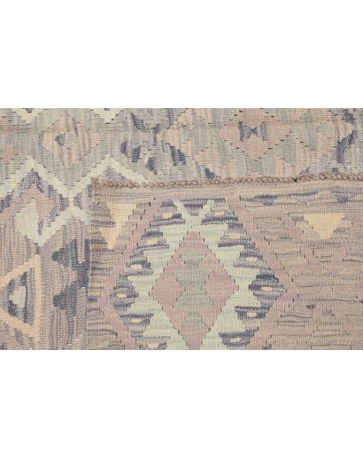 Tappeto Kilim Afghanistan azzurro 207x292
