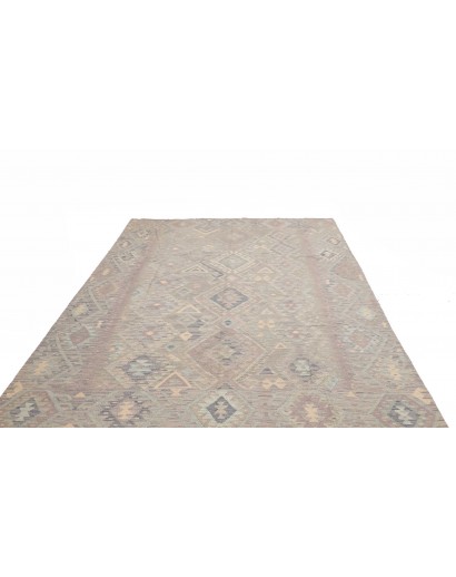 Tappeto Kilim Afghanistan azzurro 206x290