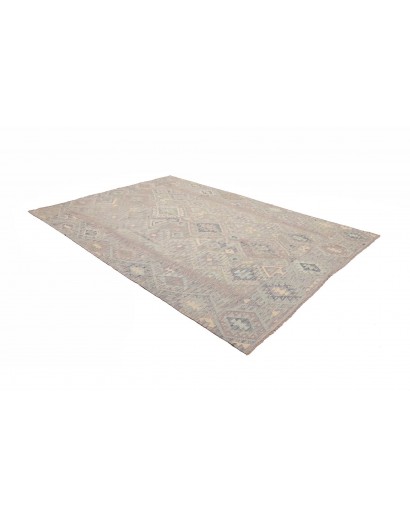 Tappeto Kilim Afghanistan azzurro 206x290
