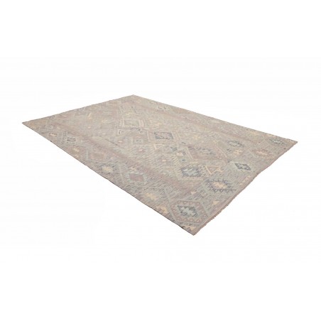 Tappeto Kilim Afghanistan azzurro 206x290