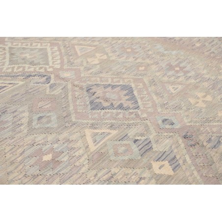 Tappeto Kilim Afghanistan azzurro 206x290