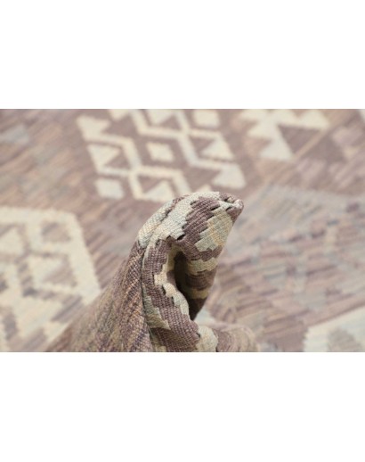 Tappeto Kilim Afghanistan beige bianco 206x290