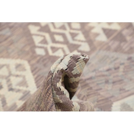 Tappeto Kilim Afghanistan beige bianco 206x290
