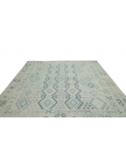 Tappeto Kilim Afghanistan azzurro 263x289