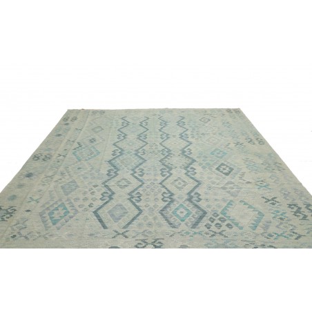 Tappeto Kilim Afghanistan azzurro 263x289