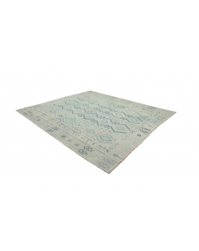 Tappeto Kilim Afghanistan azzurro 263x289