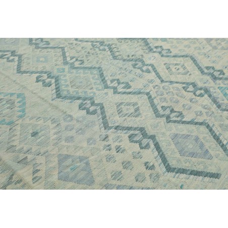Tappeto Kilim Afghanistan azzurro 263x289