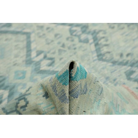 Tappeto Kilim Afghanistan azzurro 263x289
