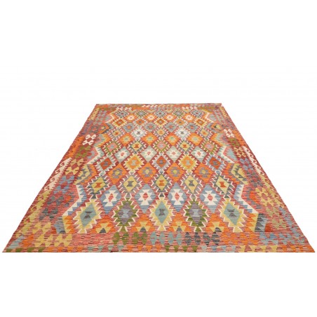 Tappeto Kilim Afghanistan marrone 210x304