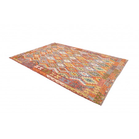 Tappeto Kilim Afghanistan marrone 210x304