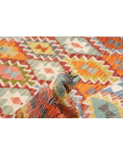 Tappeto Kilim Afghanistan marrone 210x304