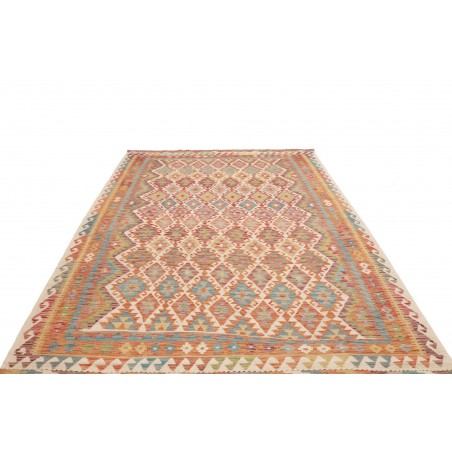Tappeto Kilim Afghanistan marrone 208x302
