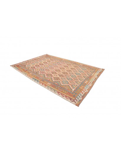 Tappeto Kilim Afghanistan marrone 208x302