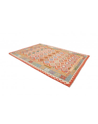 Tappeto Kilim Afghanistan marrone 205x298