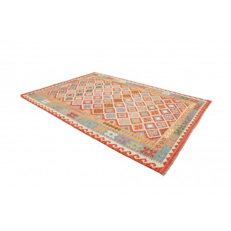 Tappeto Kilim Afghanistan marrone 205x298