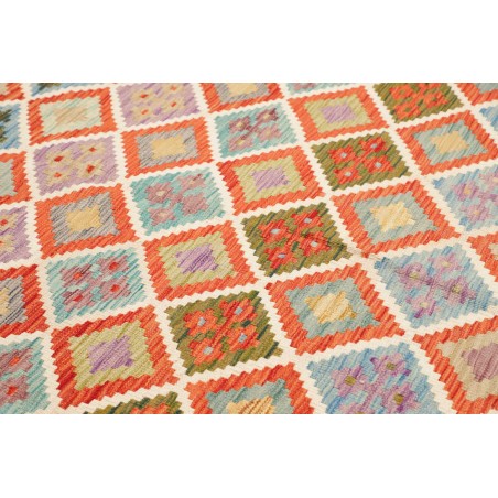 Tappeto Kilim Afghanistan marrone 205x298