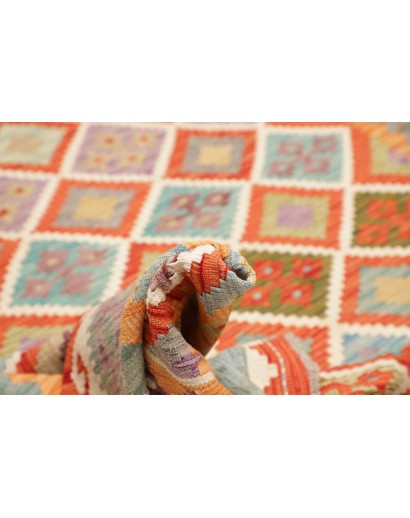 Tappeto Kilim Afghanistan marrone 205x298