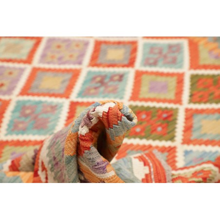 Tappeto Kilim Afghanistan marrone 205x298
