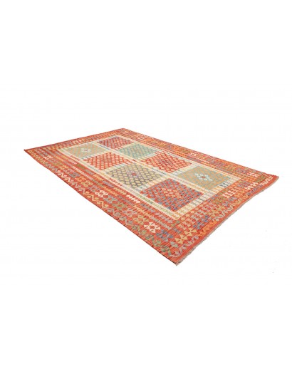 Tappeto Kilim Afghanistan marrone 208x298