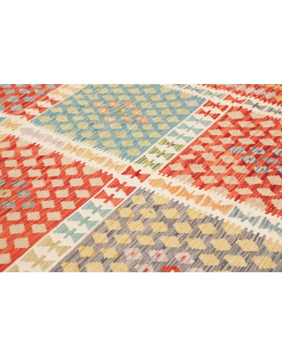 Tappeto Kilim Afghanistan marrone 208x298