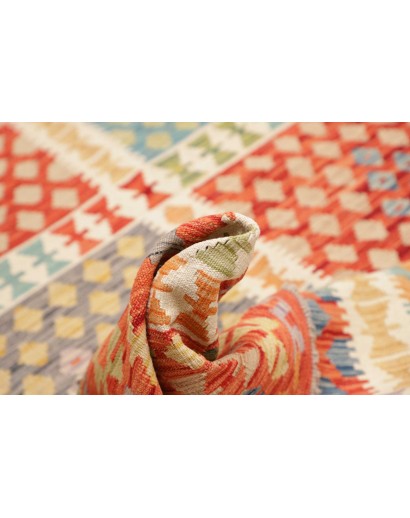 Tappeto Kilim Afghanistan marrone 208x298