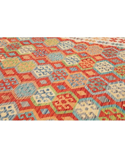 Tappeto Kilim Afghanistan marrone 209x301