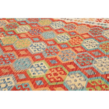 Tappeto Kilim Afghanistan marrone 209x301