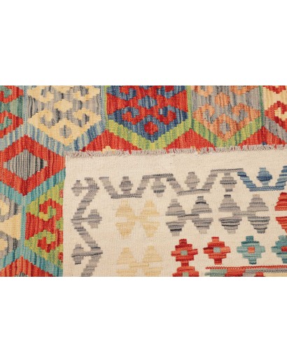 Tappeto Kilim Afghanistan marrone 209x301