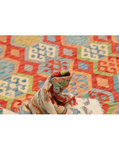 Tappeto Kilim Afghanistan marrone 209x301