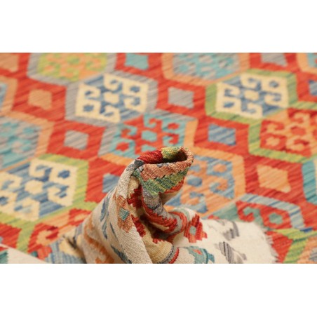 Tappeto Kilim Afghanistan marrone 209x301