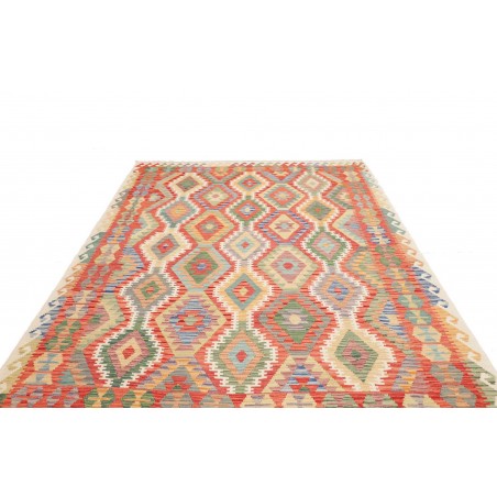 Tappeto Kilim Afghanistan marrone 210x295