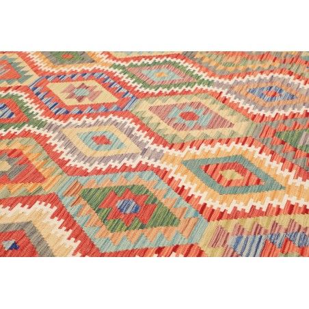 Tappeto Kilim Afghanistan marrone 210x295
