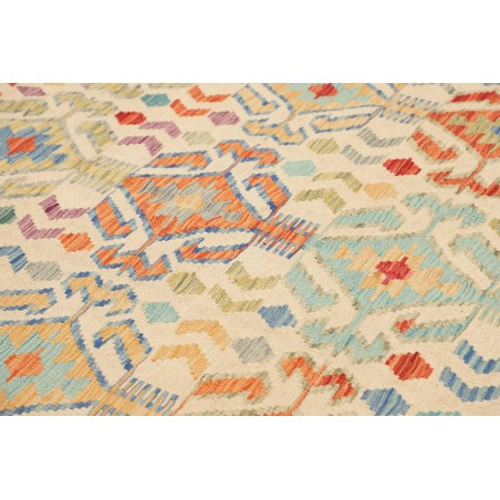 Tappeto Kilim Afghanistan marrone 203x294