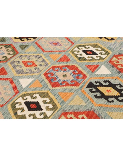 Tappeto Kilim Afghanistan marrone 209x315