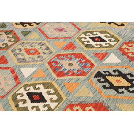 Tappeto Kilim Afghanistan marrone 209x315