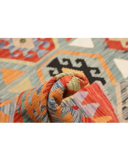 Tappeto Kilim Afghanistan marrone 209x315